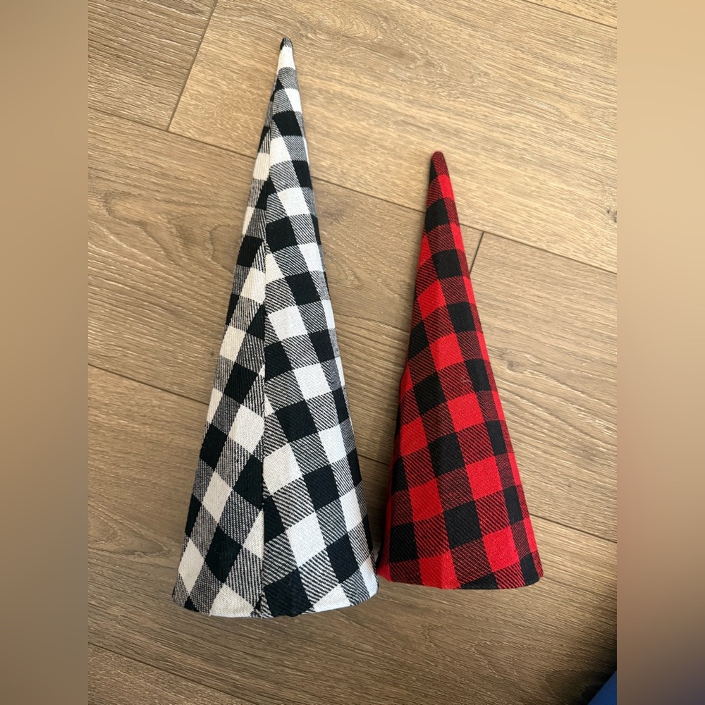 Buffalo Plaid Christmas Trees